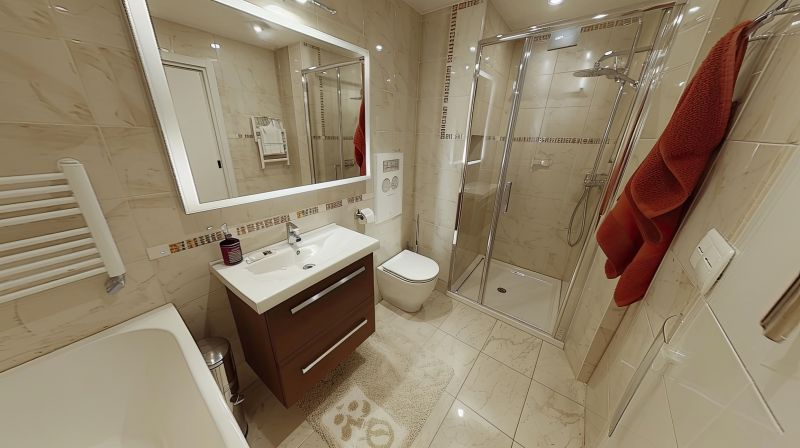 Bathroom with Custom Storage Solutions
